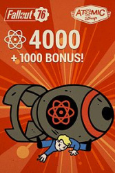 Fallout 76: 4000 Atoms + 1000 Bonus Atoms, Xbox One ― Producto Digital Descargable 