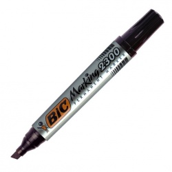BIC Marcador Permanente Marking 2300, Negro 