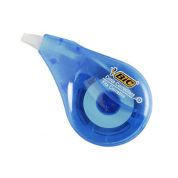 BIC Cinta Correctora, 4.2mm, 12 Metros, 6 Piezas 