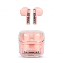 Billboard Audífonos Intrauriculares con Micrófono Soul Clear, Bluetooth, Inalámbrico, Rosa 