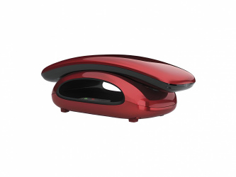 Binatone Teléfono Inalámbrico DECT 6.0 Solo Plus, Rojo 