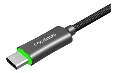 Binden Cable USB A Hembra - USB C Macho, 1 Metro, Gris 