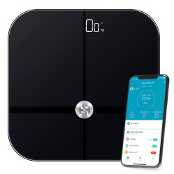 Báscula Corporal Inteligente Binden ERA Self, Android/iOS, hasta 180Kg, Negro 