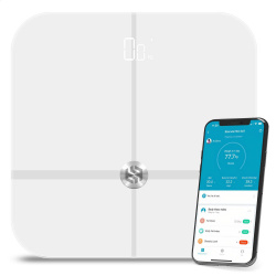 Báscula Corporal Inteligente Binden ERA Self, Android/iOS, hasta 180Kg, Blanco 