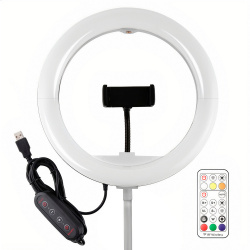 Binden Aro de Luz LED para Celular, Luz RGB, 10