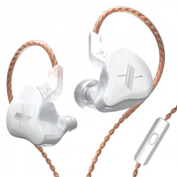 Binden Audífonos Intrauriculares con Micrófono EDX, Alámbrico, 1.2 Metros, 3.5mm, Blanco 