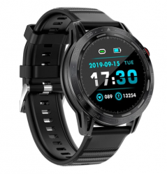 Binden Smartwatch SKY7 PRO, Touch, Bluetooth 4.0, Android/iOS, Negro - Resistente al Agua/Polvo 