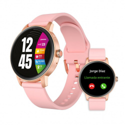 Binden Smartwatch ERA One Lite, Touch, Bluetooth, Android/iOS, Rosa 