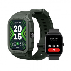 Binden Smartwatch ERA XTream X1, Touch, Bluetooth 5.0, Android/iOS, Verde - Incluye Correa Extra 