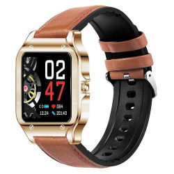 Binden Smartwatch LAND2S, Touch, Android/iOS, Café/Oro 