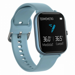 Binden Smartwatch P8 PRO, Touch, Bluetooth 4.2, Android/iOS, Azul - Resistente al Agua 