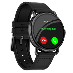 Binden Smartwatch ERA One, Touch, Bluetooth 5.0, Android/iOS, Negro - Resistente al Agua 