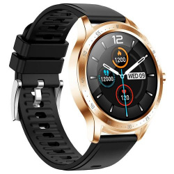 Binden Smartwatch Sky 5, Touch, Bluetooth 5.1, Android/iOS, Oro/Negro 