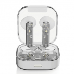 Binden Audífonos Intrauriculares con Micrófono Onepops Funky, Inalámbrico, Bluetooth, Blanco 