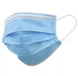 Biomic´s Cubrebocas Termosellado, 3 Capas, Azul, 50 Piezas 