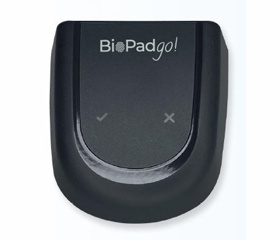 BioPad Go! Monitor de Sanitización, Detector de Volumen de Alcohol en la Piel para Sistemas de Control de Acceso 