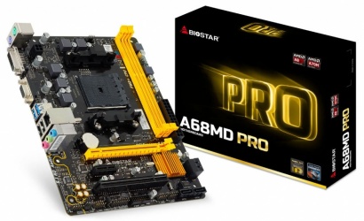Tarjeta Madre Biostar micro ATX A68MD PRO, S-FM2+, AMD A70M, 32GB DDR3 para AMD 