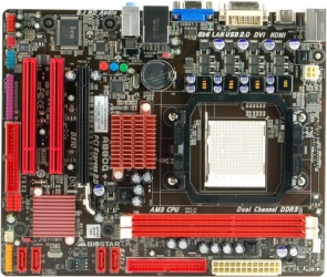 Tarjeta Madre Biostar micro ATX A880G+, S-AM3, AMD 880G, HDMI, 8GB DDR3, para AMD 