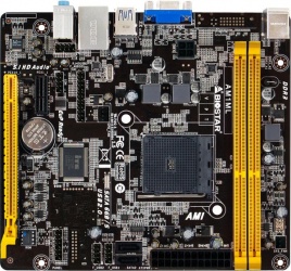 Tarjeta Madre Biostar micro ATX AM1ML, LGA AM1, 16GB DDR3, para AMD 