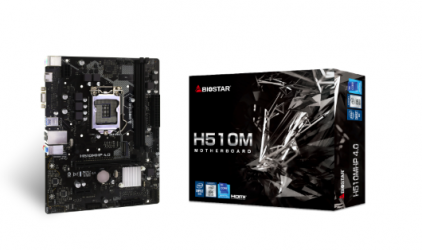 Tarjeta Madre Biostar H510MHP, Micro-ATX, LGA 1200, Intel H470, 64GB DDR4, HDMI para Intel 