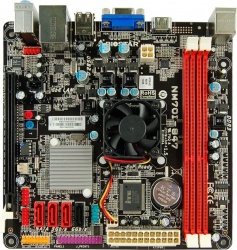 Tarjeta Madre Biostar mini ITX NM70I-847 Ver. 6.x, Celeron Dual-Core 847 Integrada, Intel NM70 Express, HDMI, 16GB DDR3 