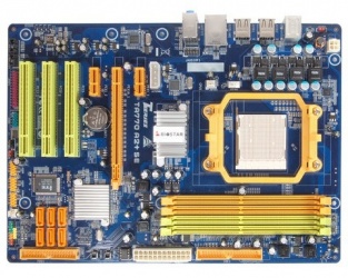 Tarjeta Madre Biostar ATX TA770 A2+ SE, S-AM2, AMD 770, 16GB DDR2 para AMD 