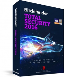 Bitdefender Total Security Multidispositivos 2016, 5 Usuarios, 2 Años, Windows 