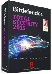 Bitdefender Total Security 2015, 2 Usuarios, 2 Años, Windows 