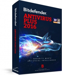 Bitdefender Antivirus Plus 2016, 5 PCs, 2 Años, Windows 