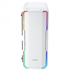 Gabinete BitFenix ENSO con Ventana RGB, Torre, Mini-ITX/MicroATX/ATX/E-ATX,USB 3.1, sin Fuente, Blanco 