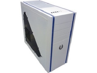 Gabinete BitFenix Shinobi con Ventana, Midi-Tower, ATX/micro-ATX/mini-ATX, USB 2.0/3.0, Blanco/Azul 