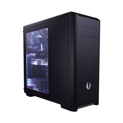Gabinete BitFenix Nova con Ventana, Midi-Tower, ATX/Micro-ATX/Mini-ITX, USB 3.2, sin Fuente, Negro 