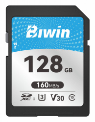 Memoria Flash Biwin SD160, 128GB SD UHS-I Clase 10 