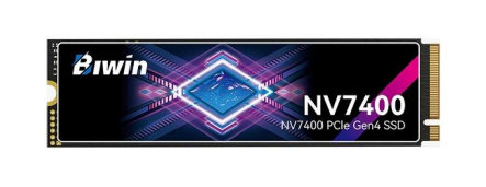 SSD Biwin NV7400 NVMe, 4TB, M.2, 6500 MB/s Escritura, 7400 MB/s Lectura, PCI Express 4.0  
