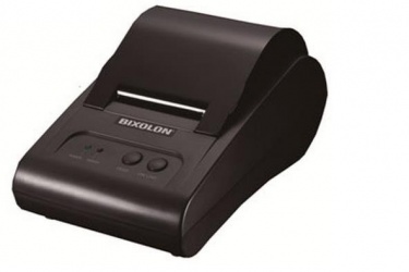 Bixolon Impresora Móvil STP-103III, Térmica Directa, Alámbrico, USB, Negro - incluye Fuente de Poder 