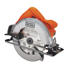 Black & Decker Sierra Circular CS1004-B3, 1400W, Alámbrico, Naranja 