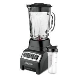 Black & Decker Licuadora BL1140MB-MX, 1.5 Litros, 700W, 12 Velocidades, Negro  