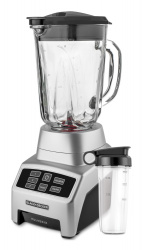 Black & Decker Licuadora Pulverix, 1.5 Litros, 700W, 3 Velocidades, Negro/Plata 