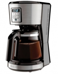 Black & Decker Cafetera de Goteo CM1231S-LA, 12 Tazas 