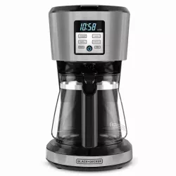 Black & Decker Cafetera de Goteo CM1331S-LA, 12 Tazas 