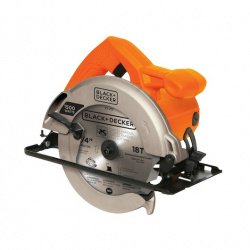 Black & Decker Sierra Circular CS1024, 1500W, Alámbrico, Naranja 