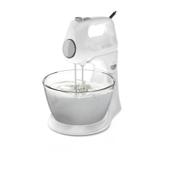 Black & Decker Batidora MX9125 250W, 5 Velocidades, Blanco 