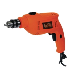 Black & Decker Taladro Eléctrico con Percusión TB555, Alámbrico, 3/8