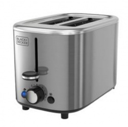 Black & Decker Tostadora TR0012SS-LA, 2 Porciones, 750W 