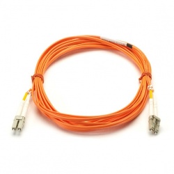 Black Box Cable Fibra Óptica OM1 Dúplex Multimodo LC Macho - LC Macho, 1 Metro, Naranja 
