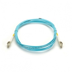Black Box Cable Fibra Óptica Multimodo Dúplex OM3 LC Macho - LC Macho, 10 Metros, Azul 