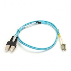 Black Box Cable Fibra Óptica LC Macho - SC Macho, 10 Metros, Azul 