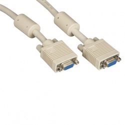InLine - Câble VGA (D-Sub) - 1 M - Beige - 17737