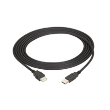 Black Box Cable USB A 2.0 Macho - USB A Hembra, 3 Metros, Negro 