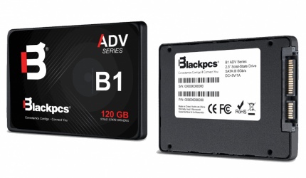SSD Blackpcs AS2O1, 120GB, SATA III, 2.5